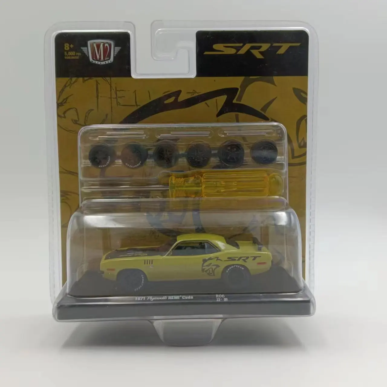 

M2 1/64 1971 Plymouth HEMI Cuba Collector Edition Metal Diecast Model Race Car Kids Toys Gift