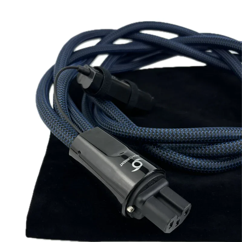 Фото Hurricane High Current C13 C19 AC Power Cable Solid Perfect Surface Copper HiFi Audio Line US & EU Plug №3