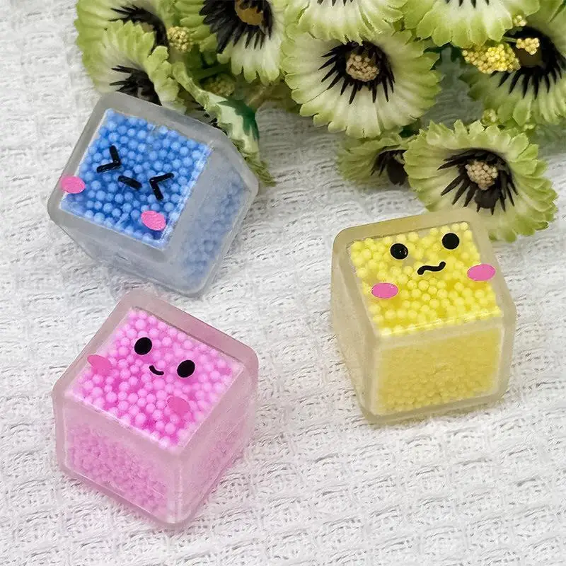 Мягкая TPR-игрушка Kawaii в виде мультяшного персонажа, медленно восстанавливающая форму, квадратная, милая, для снятия стресса и напряжения на работе (art.: 3920db760d124) - 3920db760d124