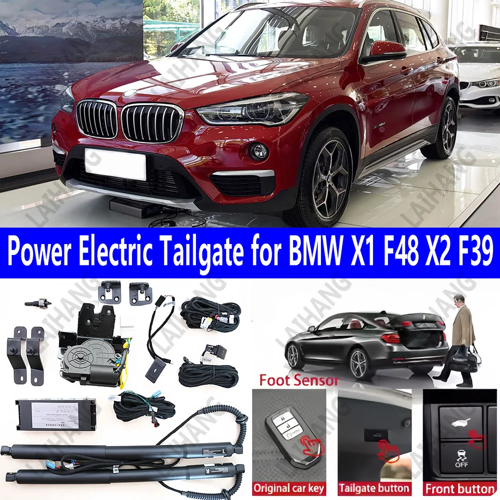 Фото Электропривод багажника для BMW X1 F48 16-18, X2 F39 18-23 sDrive 18i 20i 28i 18d 20d, автоматический подъемник задней двери №1