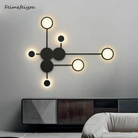 nordic modern wall lamp led minimalist wall light living room bedroom staircase light home decoration bedside wall sconce lamps