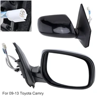 non folding durable car vehicle rear view mirror right side lh rearview mirror without blind spot for 09 13 toyota corolla cars