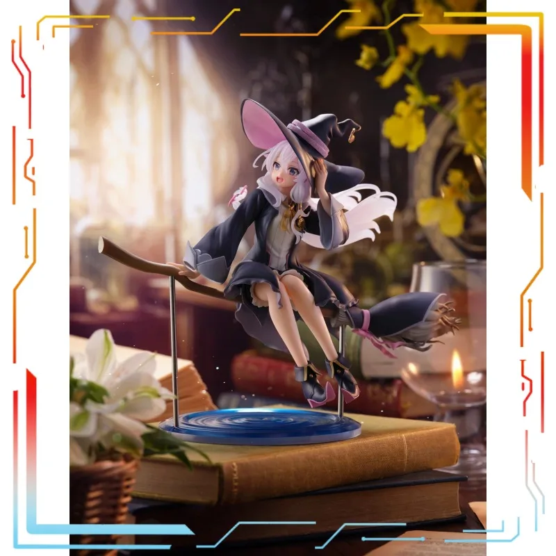 Фото Фигурка Taito Majo No Tabitabi Elaina Witch's Clothes Ver. (Предварительно окрашенная, авторская работа) 200 мм, официальная лицензированная игровая игрушка №4