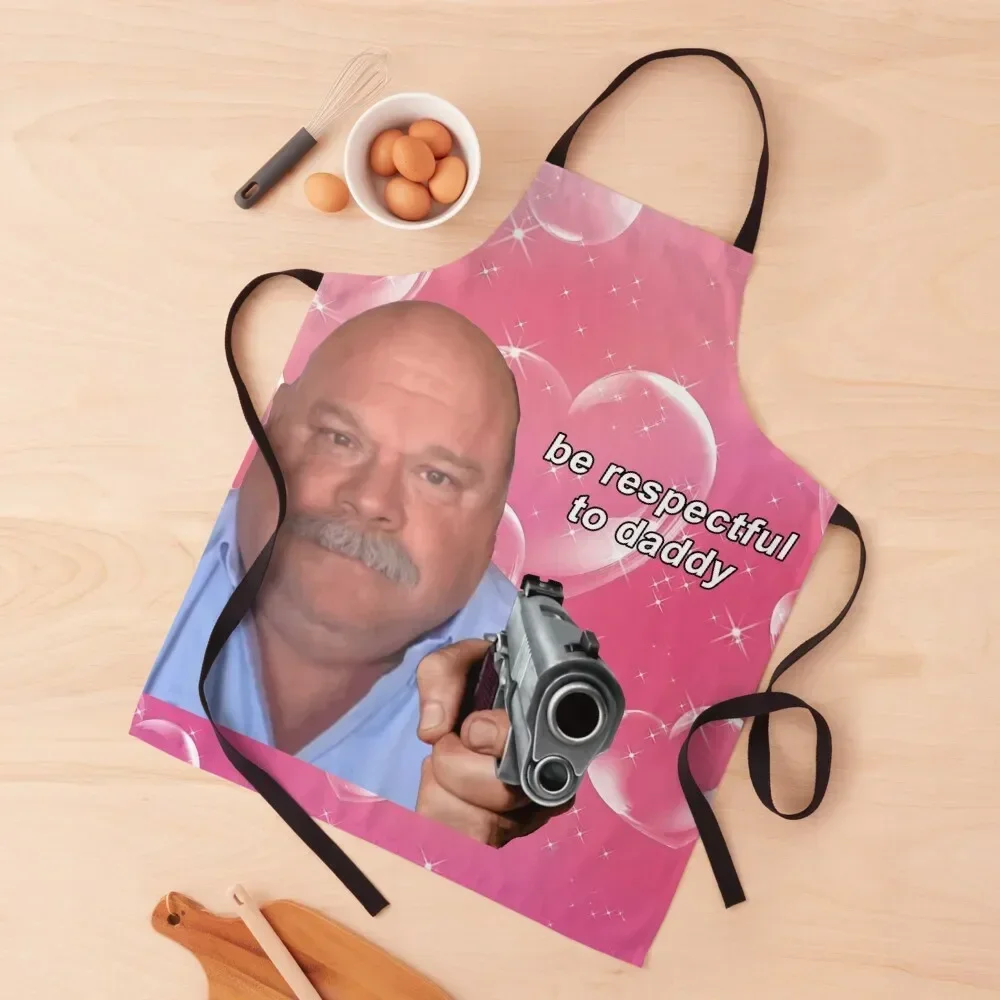 Фартук Daddy Winkle Bertram Be Respectful to Wow Yrs22 шеф-повара мужская Кухня Мужской фартук