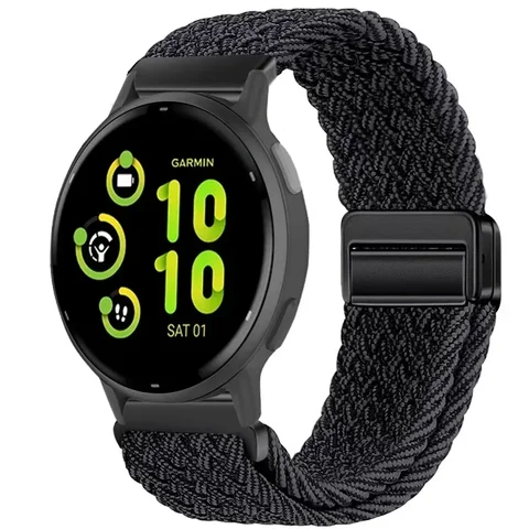 Плетеный магнитный ремешок YEELUSEE для Garmin Forerunner