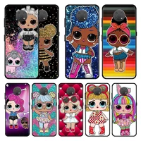 silicone phone case coque for nokia g20 5 xr20 6 g50 g10 7 g50 2 5 4 1 c21 plus x100 6 c20 1 lol surprise background shell capa