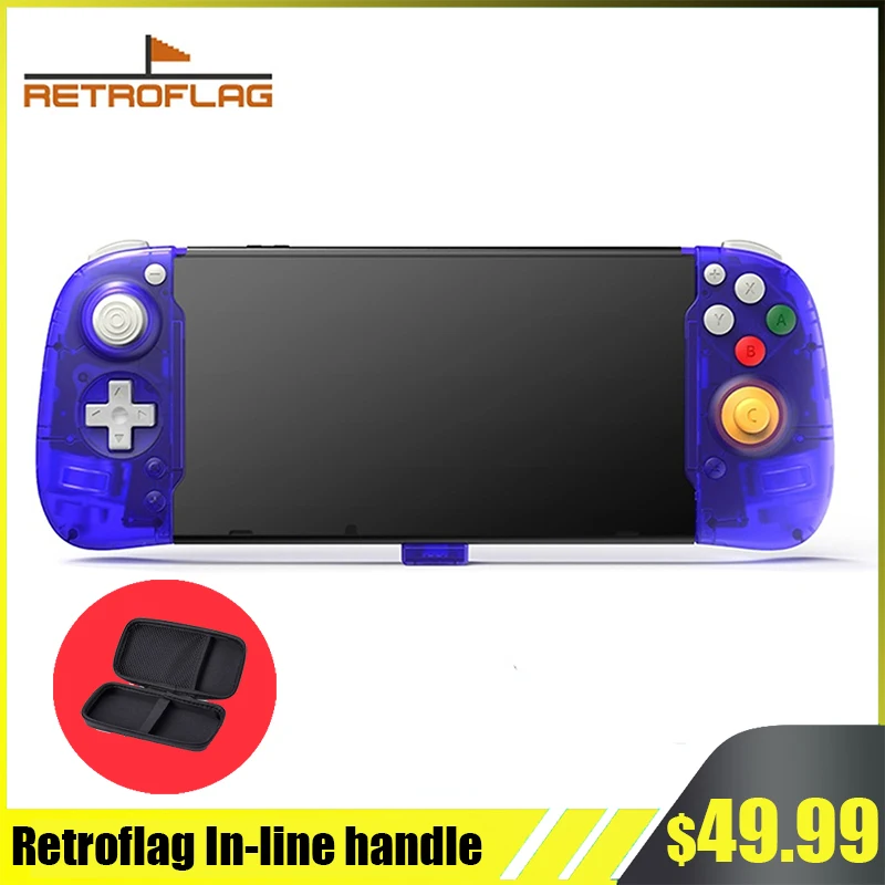 Ручка Retroflag для Nintendo Switch Oled с вибрирующим гироскопом, с функцией повтора