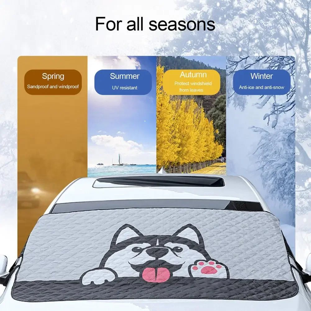 

Windshield Sunshade Dust Cover Automobiles Rain Ice Snow Protector Anti Heat Front Window Car SUV Cover Parasol