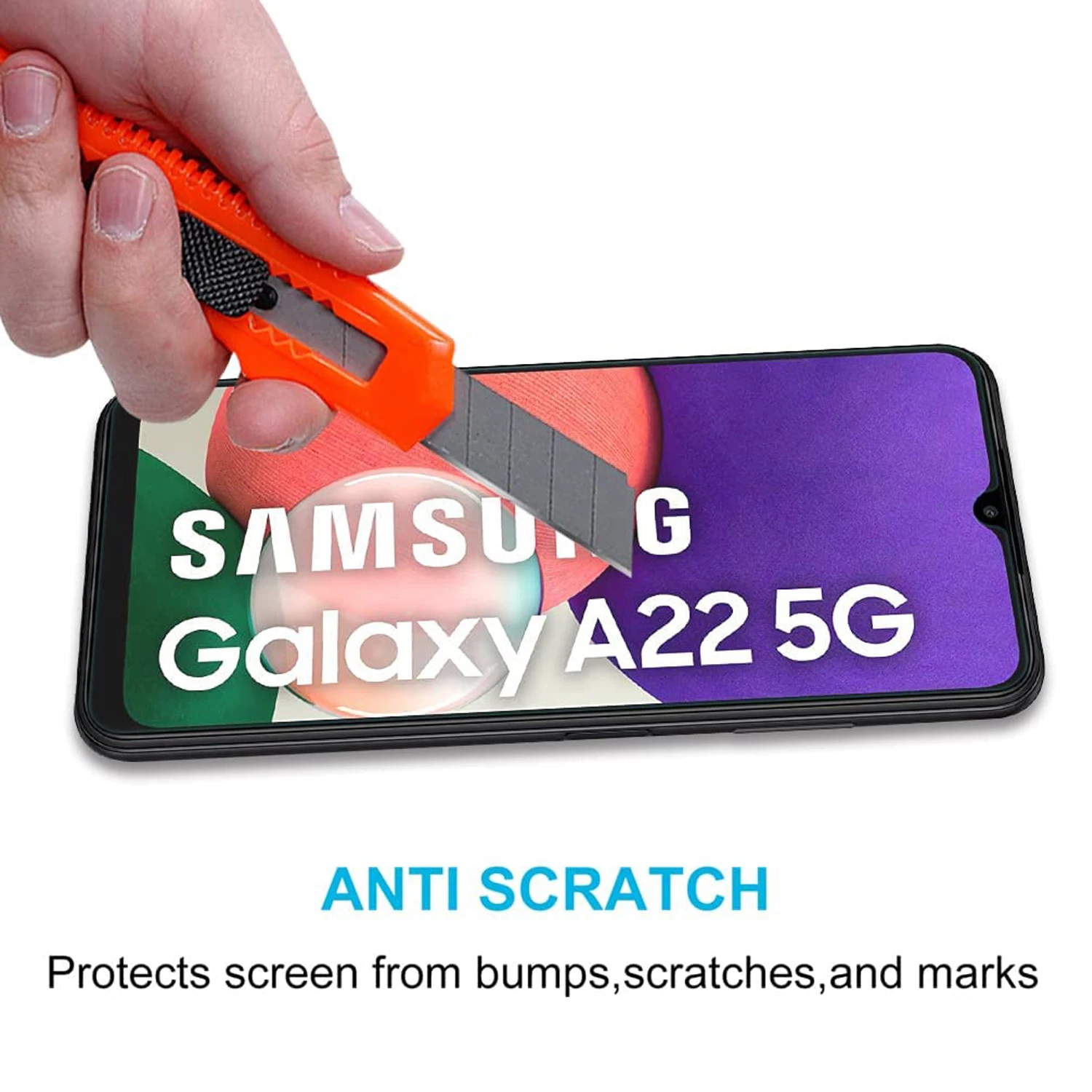 Новинка 2026 года: Защитное стекло для Samsung Galaxy A22 5G (1234 шт.) (art.: 3920dab6595da) - 3920dab6595da