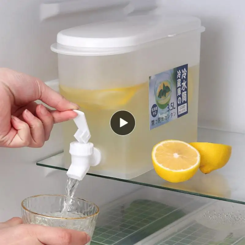 

Ручной чайник для холодной воды, кувшин для холодной воды большой емкости, питьевая посуда с краном, пищевой