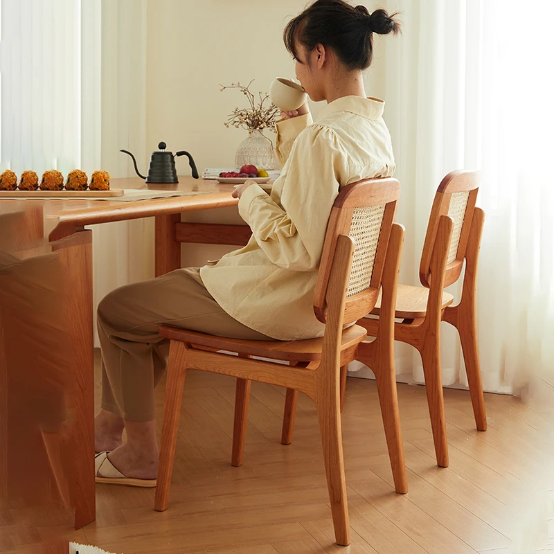 Удобный гламурный обеденный стул винтажный Европейский уникальный эстетический