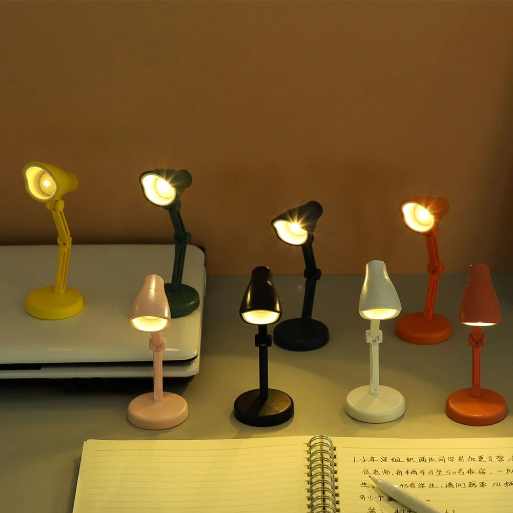 

Светодиодная прикроватная лампа, регулируемый складной светильник для сна, термостойкий и холодный свет, с зажимом, настольная лампа для чт...