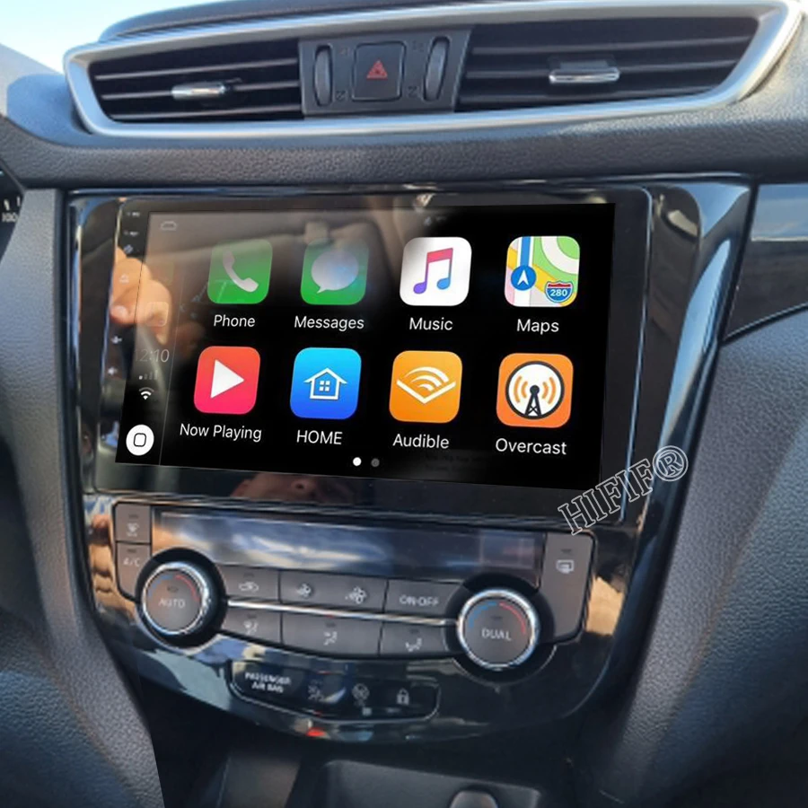 Автомобильный радиопроигрыватель с голосовым управлением Android 11 AI для Nissan Qashqai J11