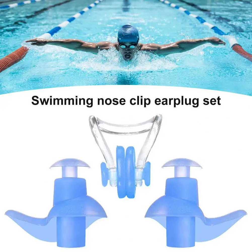 

1 комплект, силиконовые водонепроницаемые беруши для серфинга и носа