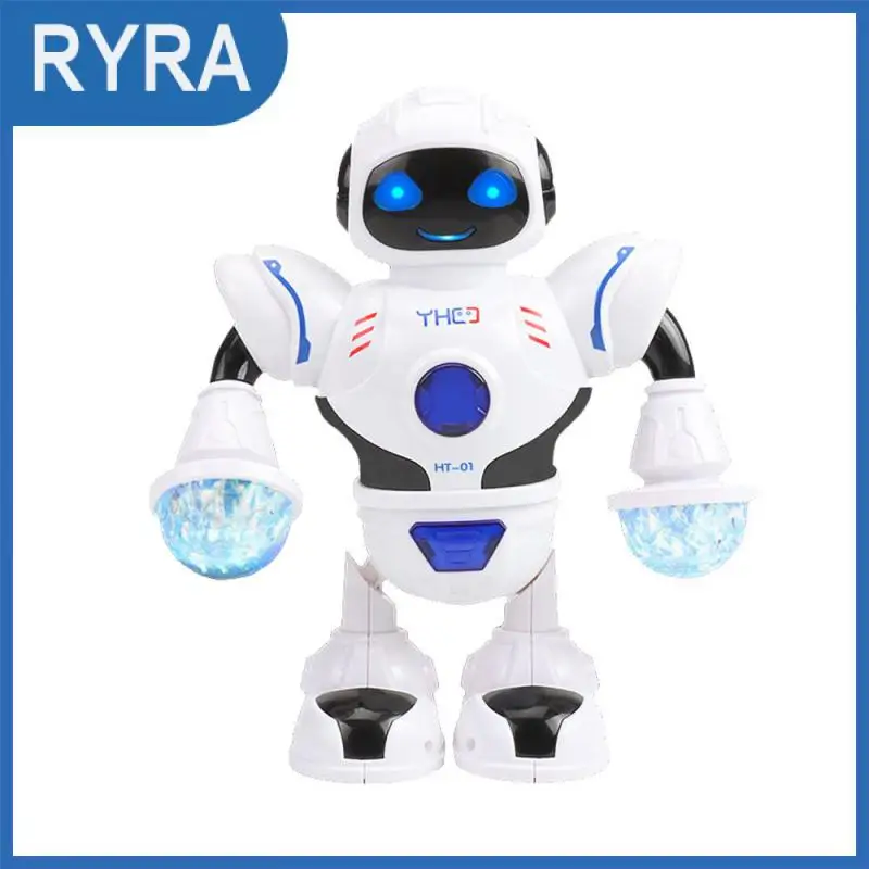

Christmas Gift Children's Baby Electric Dancing Robot Music Toy Boy Girl Rotating Intelligent Parent-child Interactive Game
