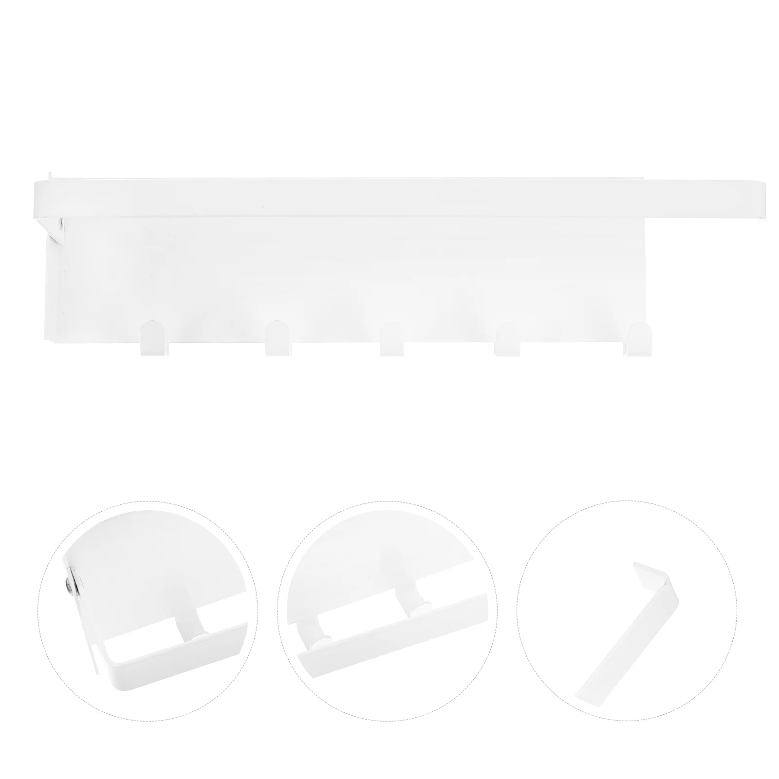 

Paper Towel Holder Rack Magnetic Roll Kitchen Shelf Storage Refrigerator Tissue Fridge Dispenser Stand Organizer Hanging Hooks