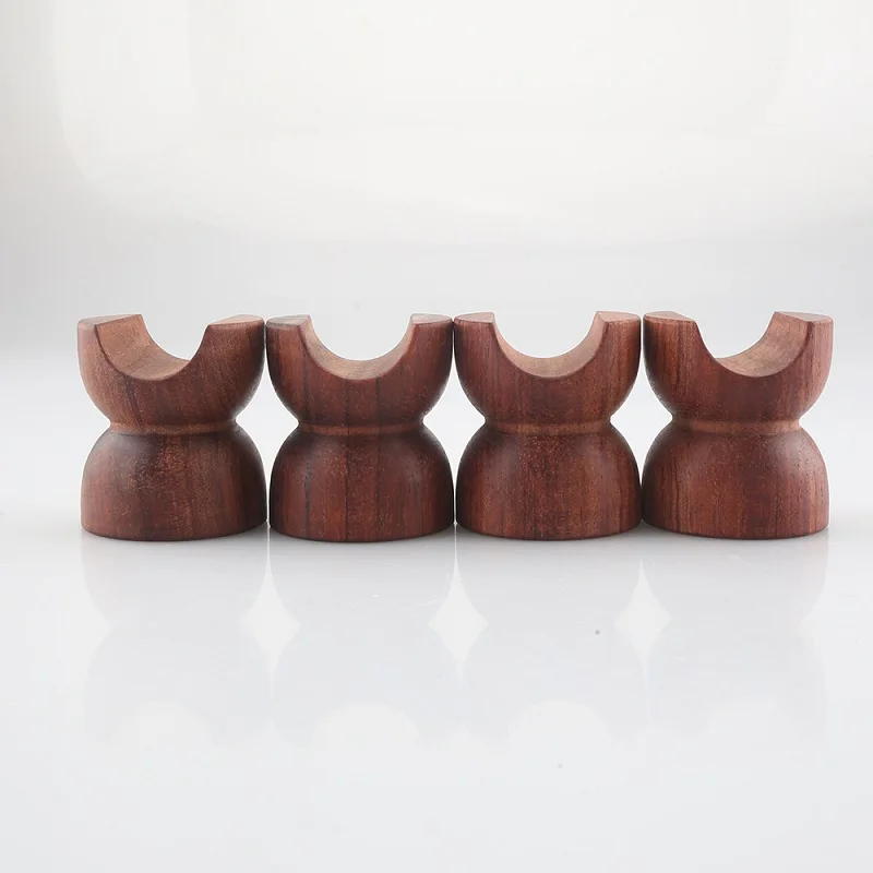 CF2545 HiFi Rose wood Wire bracket line support Cable stand holder trestle Anti-shock Shock Absorber Foot Pad Feet Pads