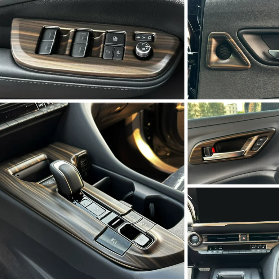 Для Toyota Crown кроссовер Sport Cross 2023 2024 LHD аксессуары для интерьера панель переключения