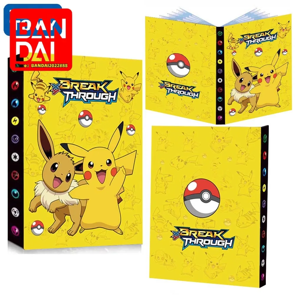 

4 Pocket 240Pcs Pokemon Album Cards Book Game Card GX EX Anime Cartoon Pokemon Collectors Folder Binder Loaded List Kid Toy Gift