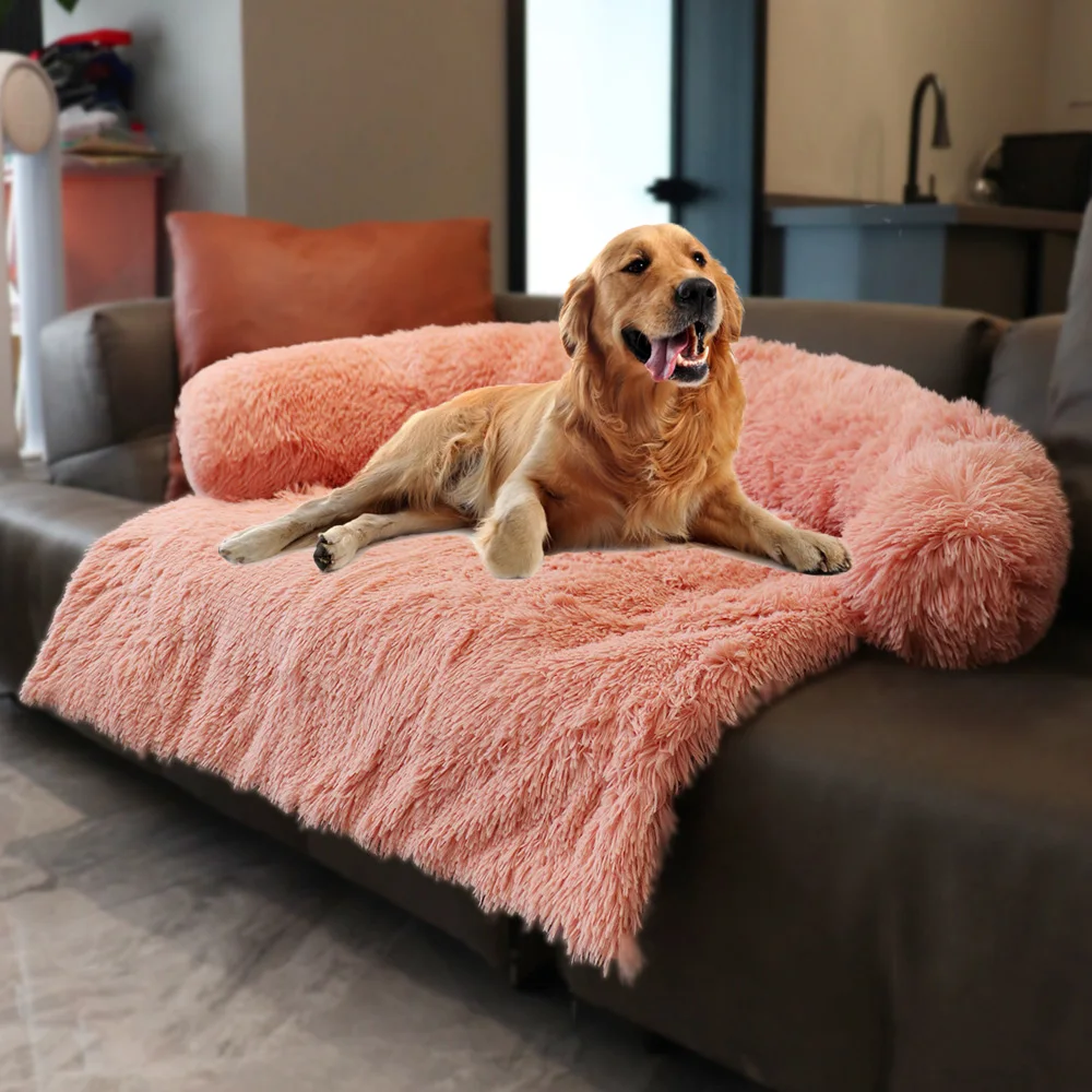 

Моющаяся подстилка для домашних животных, удобная подстилка для большого размера, зимняя теплая подстилка для кошек, кушетки, автомобильны...