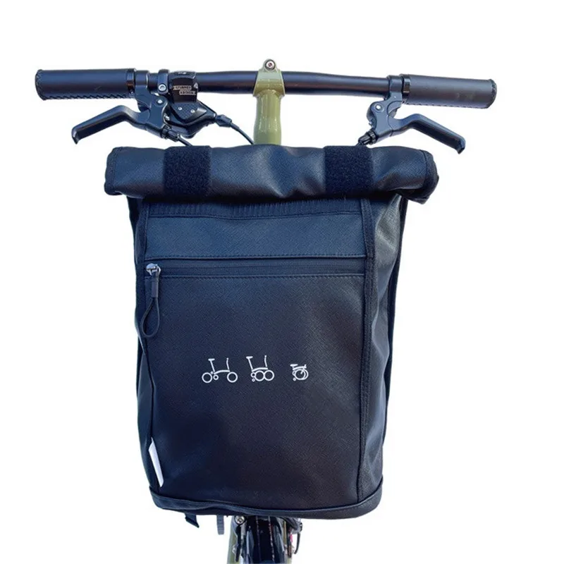 Bicycle Bags & Panniers Use For Brompton Birdy Folding Bike Front Storage Bag handbag With Bags Aluminum Mount