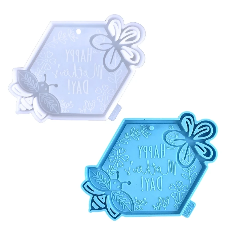 

Подвесная форма для брелока, сделай сам, искусственные подвески, форма из смолы, Ромб, 40 ГБ