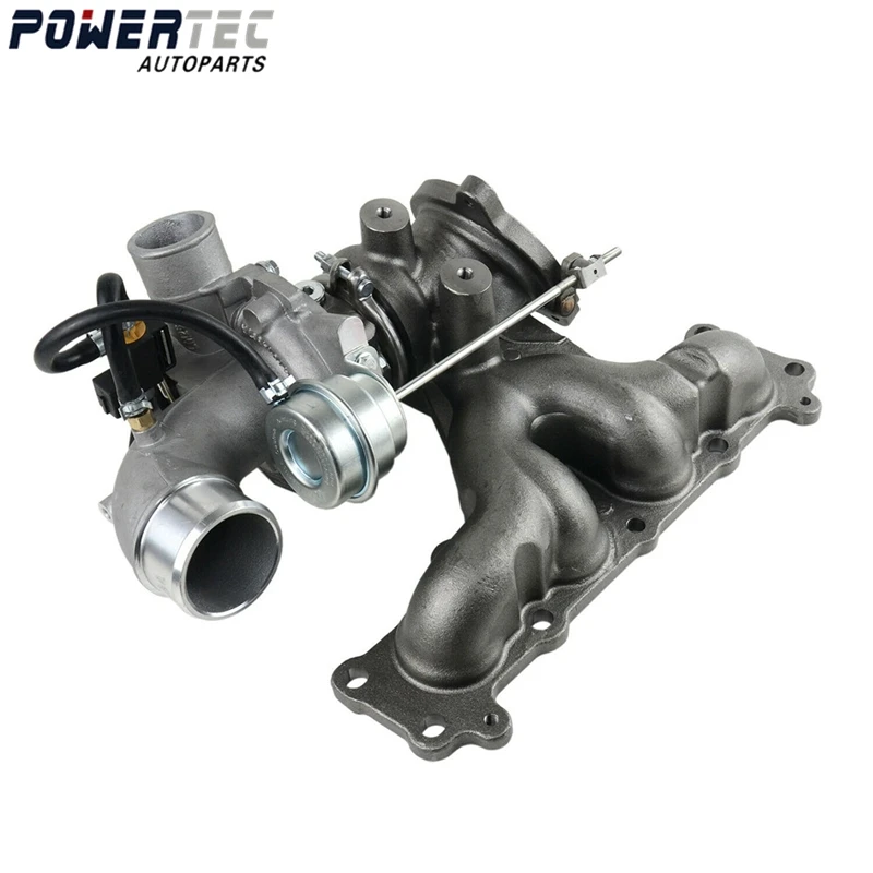 Фото Турбокомпрессор для Ford Focus III 2.0 ST 2012/07-2016/12, 1999 куб. см, 184 кВт, 250 л.с., 53039700154, полный турбокомплект, запчасть двигателя №5