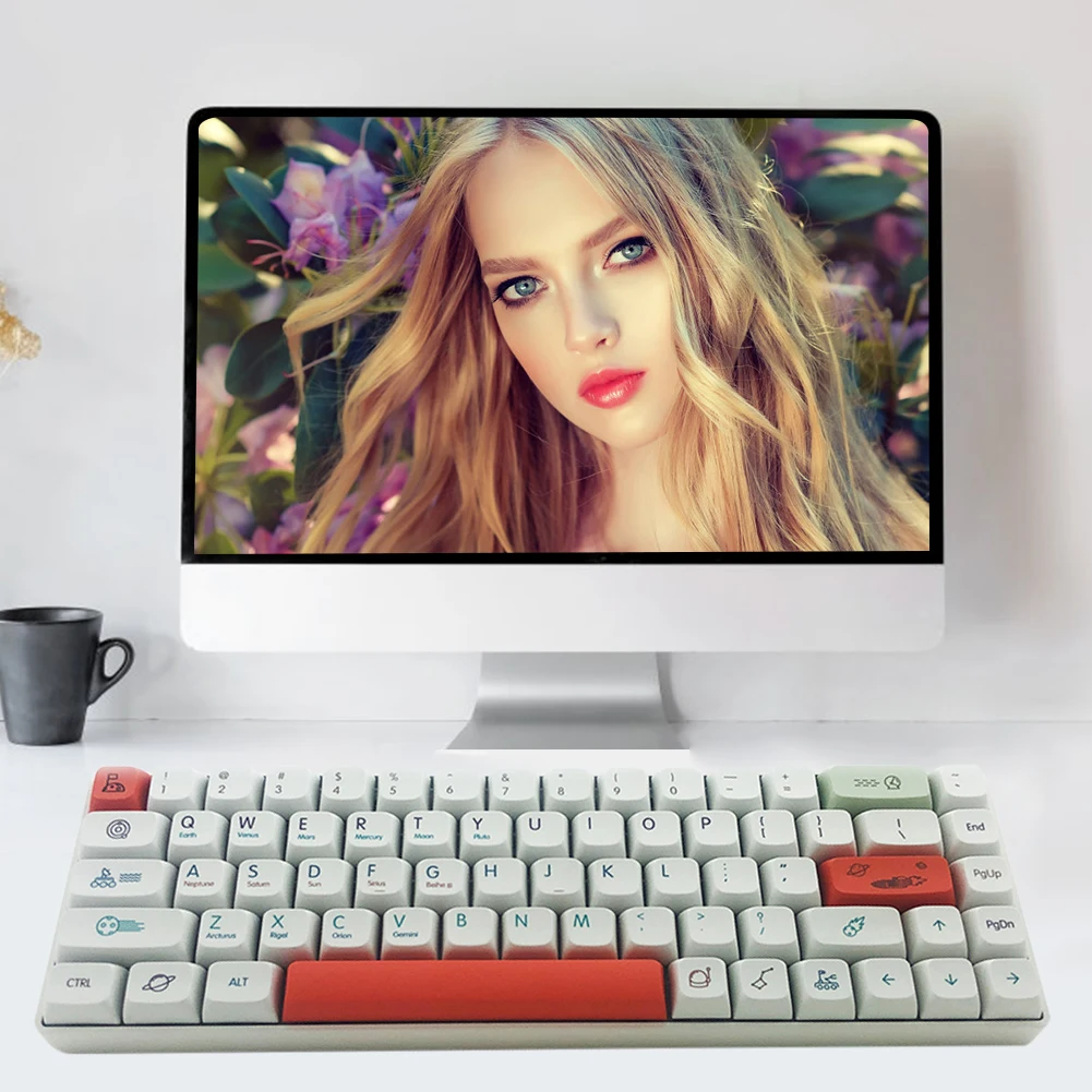 

126 шт. УНИВЕРСАЛЬНЫЕ МЕХАНИЧЕСКИЕ колпачки для клавиатуры s PBT краска Сублимация XDA Набор колпачков для клавиатуры высота аксессуары для пер...