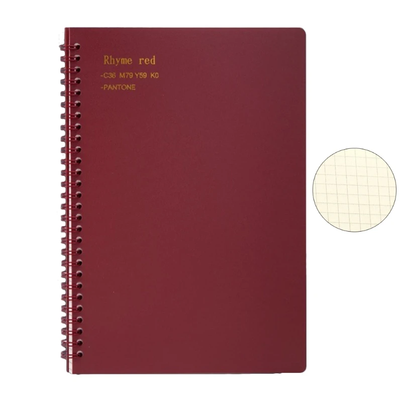 

Блокнот в форме спирали толстой литой бумаги, 80 листов, блокнот для записей, блокнот для записей, различных цветов, 145x210 мм, подарок для студе...