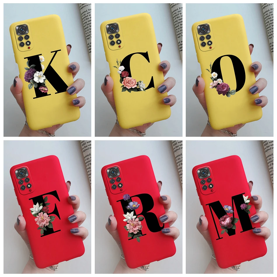 Чехол для Xiaomi Redmi Note 11 Pro Силиконовый противоударный мягкий чехол телефона с