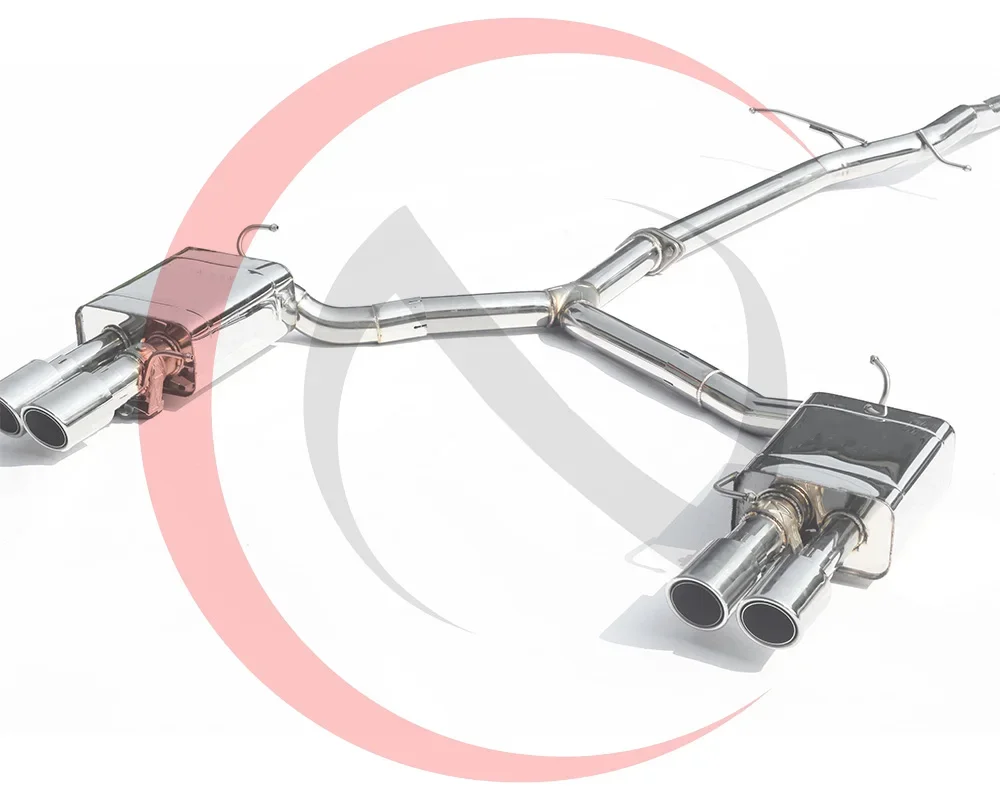 Выхлопная труба Catback из нержавеющей стали 304 для AUDI A4/A5 B8 2 0 T 2017-2022 автомобильная