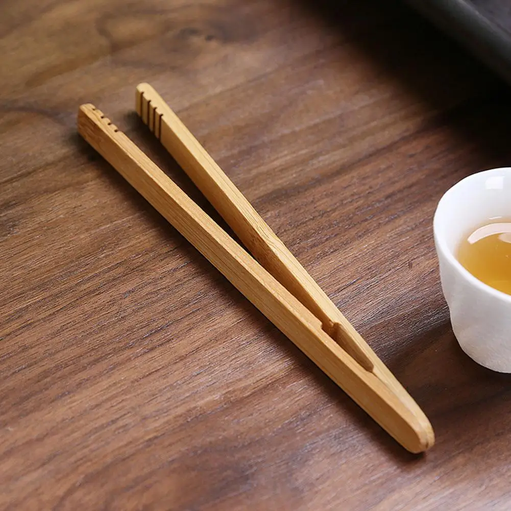 Новые бамбуковые деревянные зажимы для чая кухонные принадлежности еды