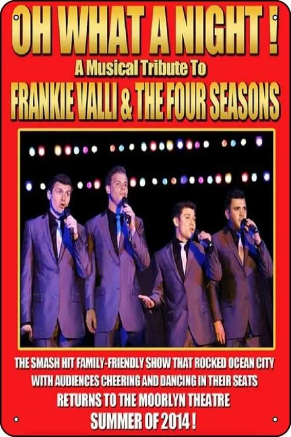 О Беht! Muscl Trbute To Frnke Vll &ampmp The Four Sesons Flm Retro Metl Tn Sgn Home Br Pto Cve Wll Vntge Декор Новинка