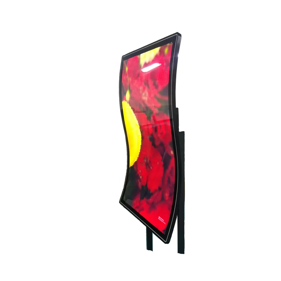 Новая 55-дюймовая изогнутая компьютерная