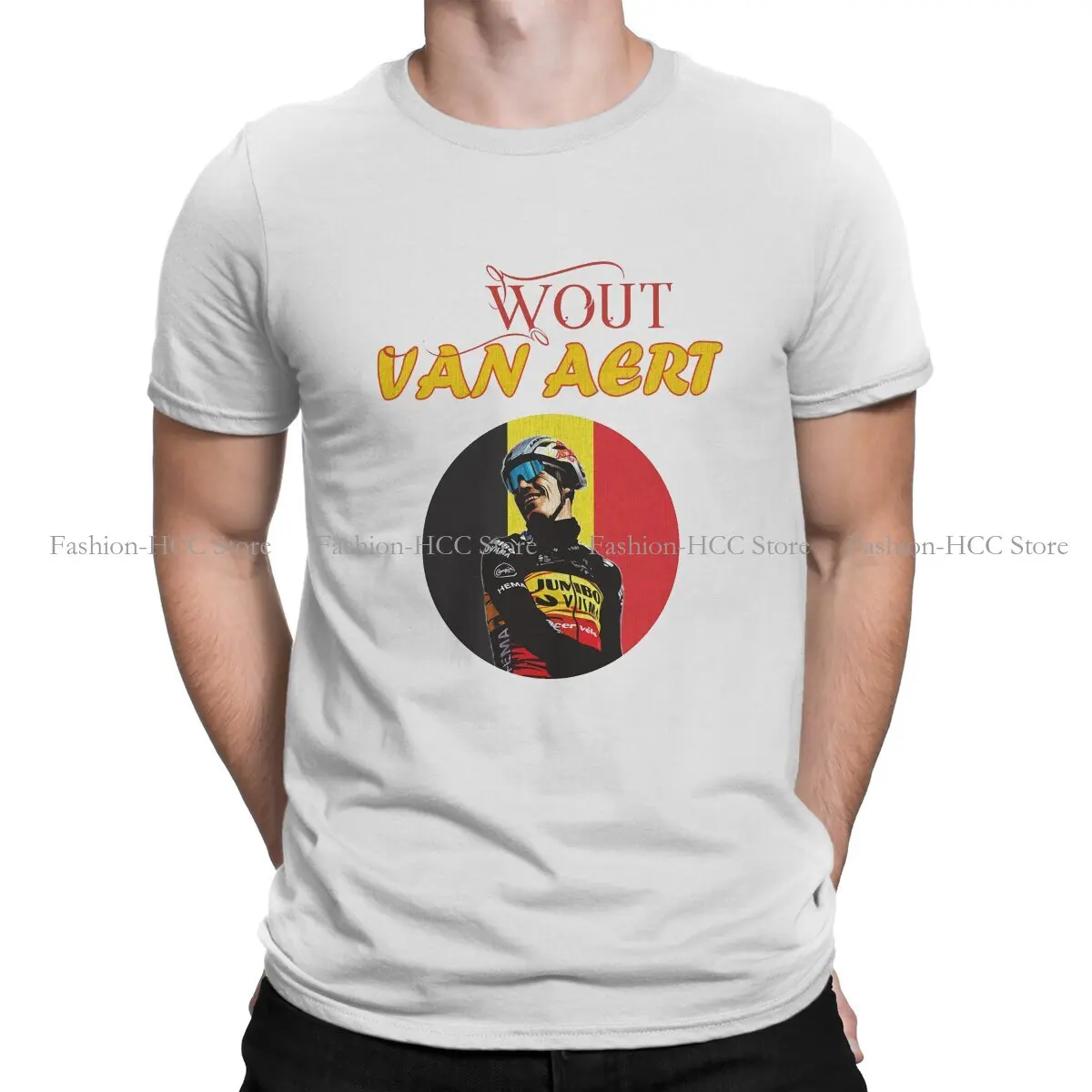 

Mathieu Van Der Poel Crewneck Original TShirts Wout Van Aert 2 Personalize Homme T Shirt New Trend Tops Size S-6XL