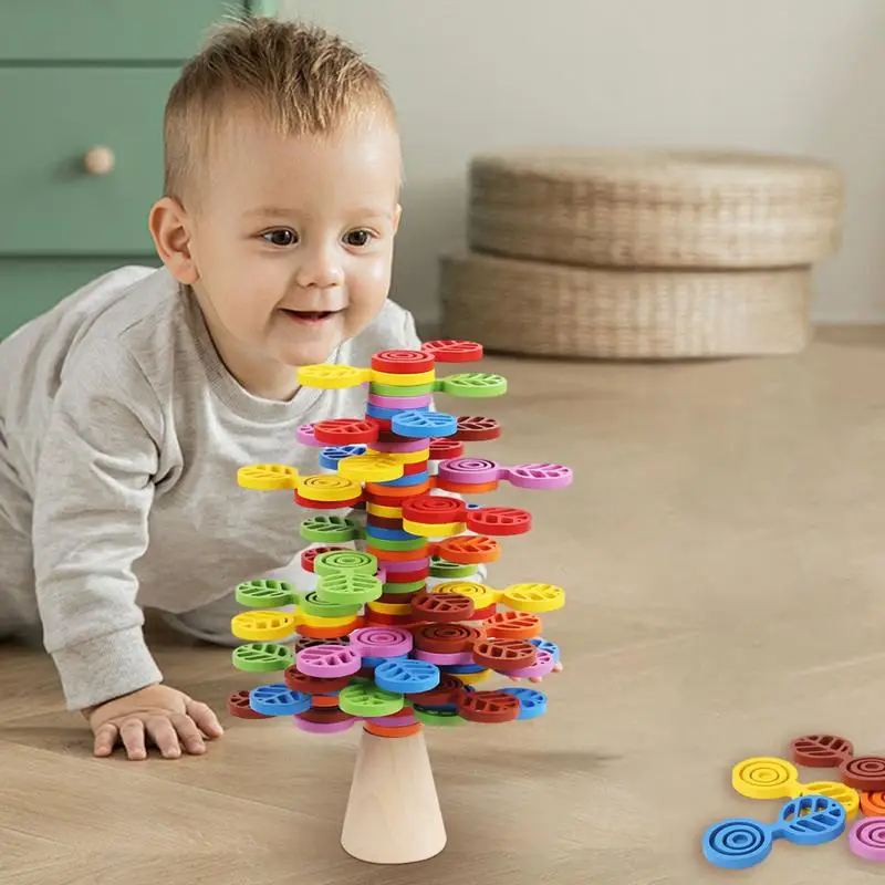 Разноцветные Креативные строительные блоки стены радужного дерева для