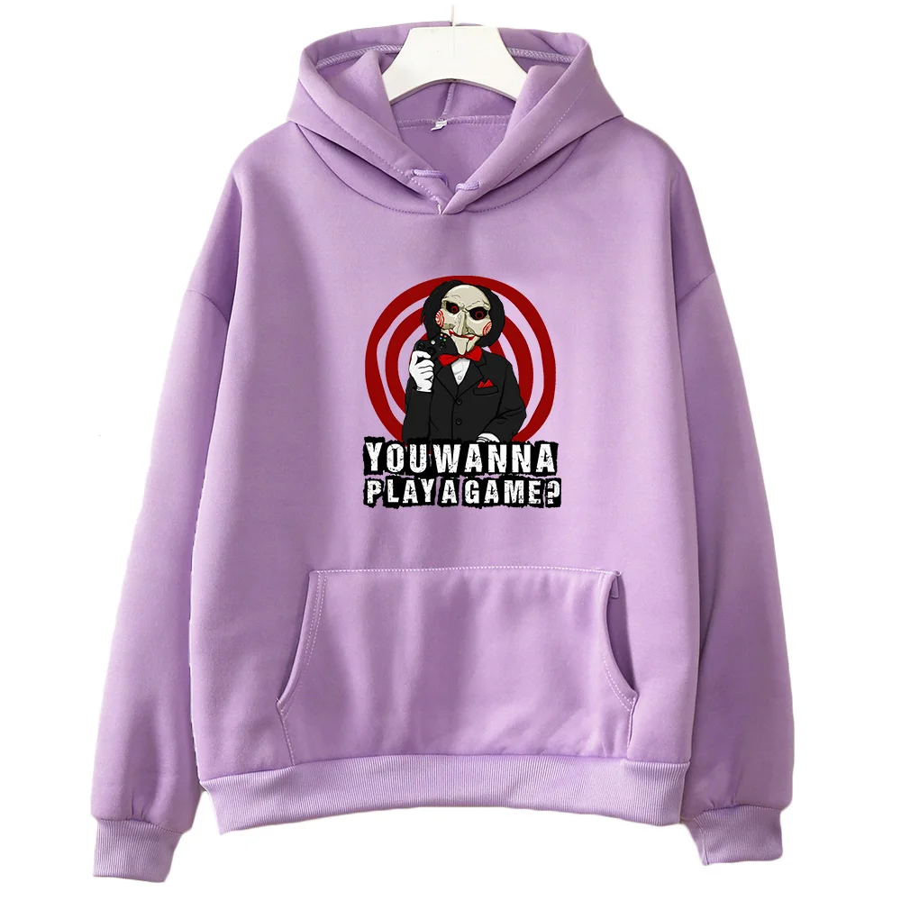 

JigsawSaw Billy Printing Hoodies Autumn Prevalent Sweatshirt Y2k Sudadera Tops Male/female Fleece Clothing Comfortable Pullovers