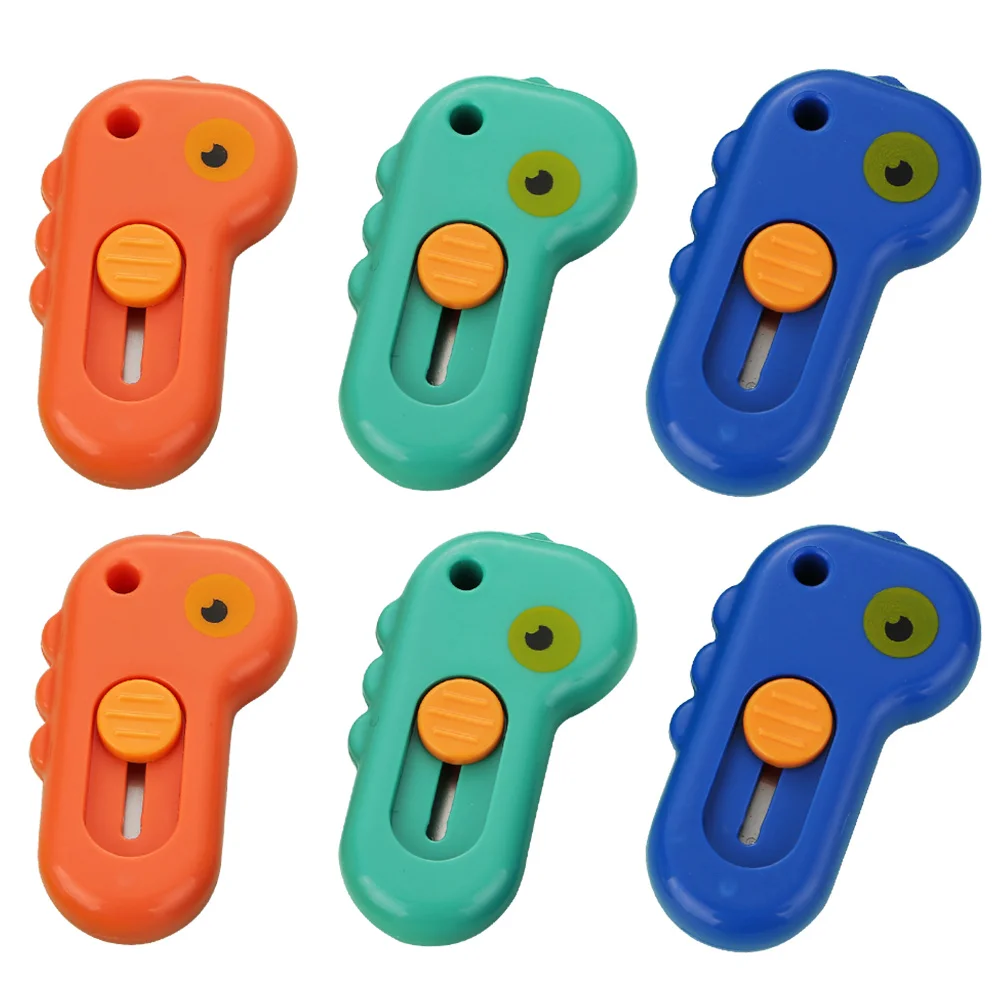 

6Pcs Household Box Openers Portable Paper Cutters Multi-function Craft Cutters Office Accessory