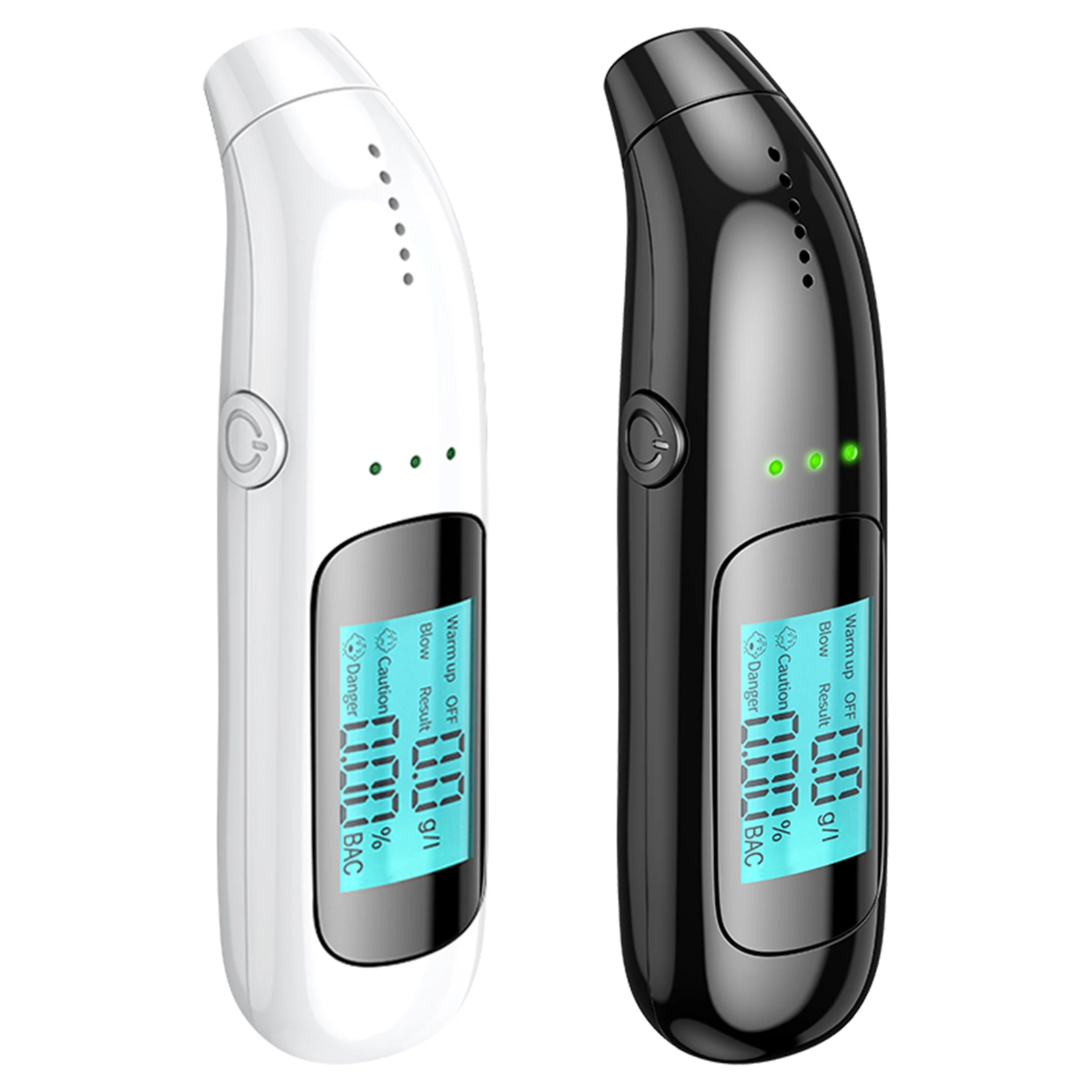 

USB Rechargeable Breathalyzer Non-Contact Breathalyzer With LED Digital Display High-Precision USB Rechargeable Breathalyzer For