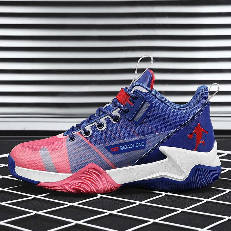 

High Quality Non-slip Wear-resistant Basketball Shoes Summer New Men Sports Shoes Fashion Comfortable Breathable Couple Shoes 45