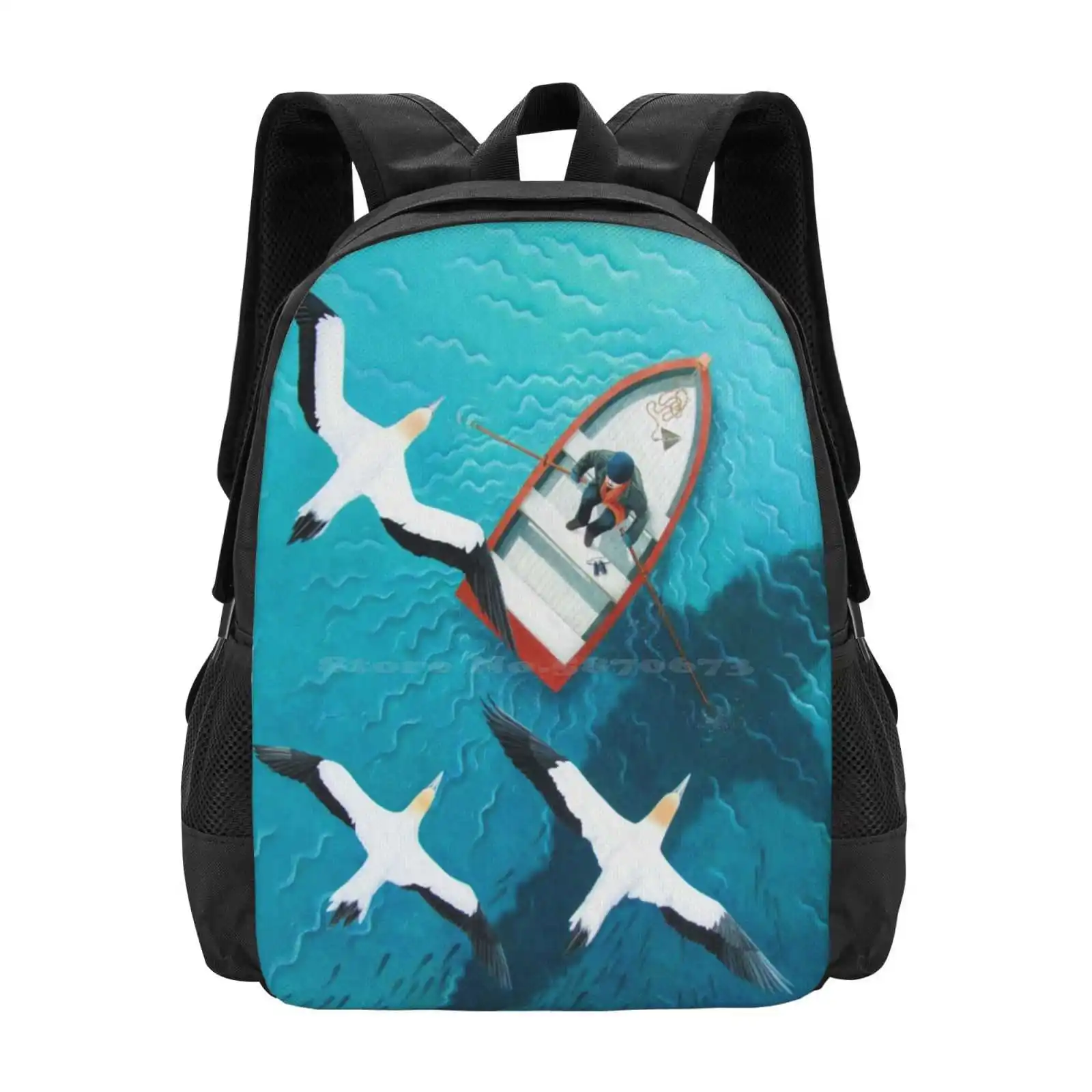 Горячая Распродажа школьный рюкзак кво вадис модные сумки морские птицы