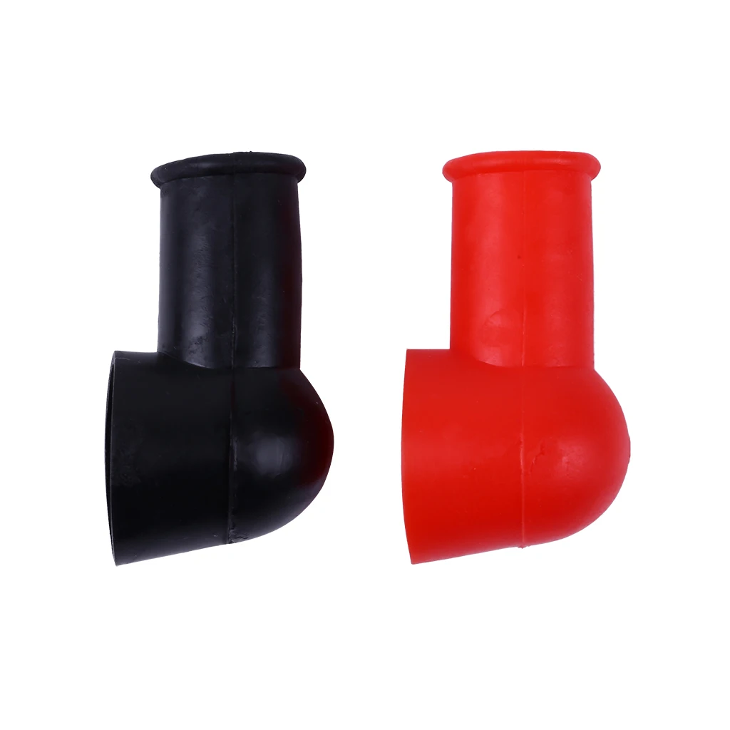 

2pcs Battery Terminal Insulator Cap Protector For Motorcycles Cars Trucks Motor Homes Charging Starting Systems