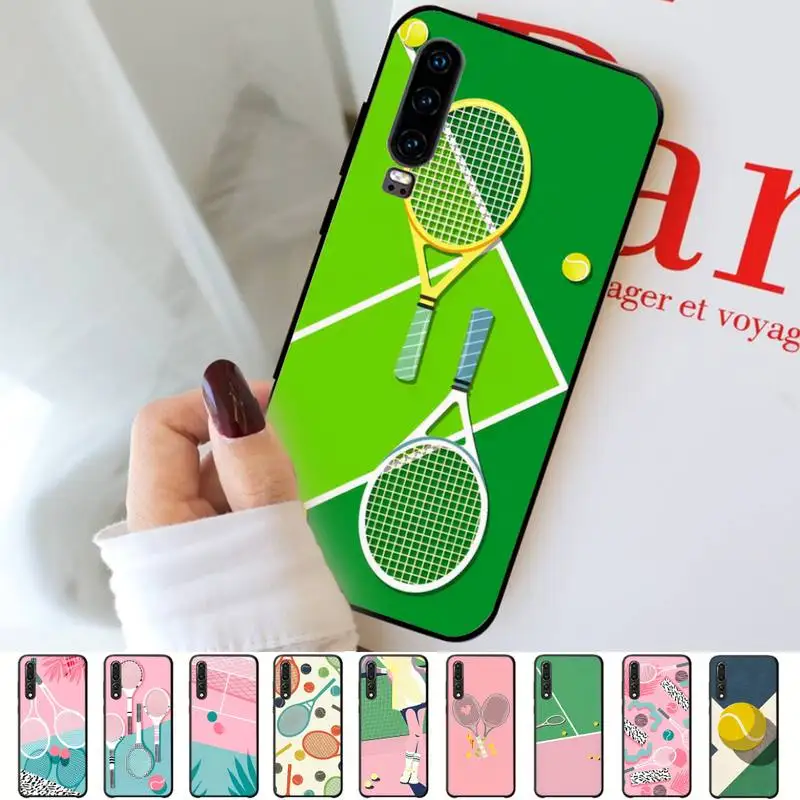 

Hot Sell Tennis Phone Case for Huawei P30 40 20 10 8 9 lite pro plus Psmart2019
