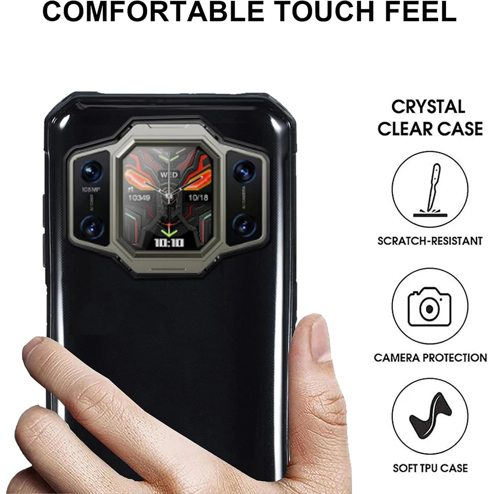 Стекло 3 в 1 + силиконовый чехол для CUBOT KINGKONG X 6 58 дюйма Чехол защита экрана из