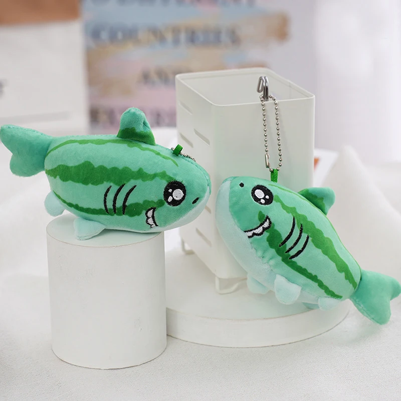 

1 шт., забавная милая плюшевая подвеска в виде акулы