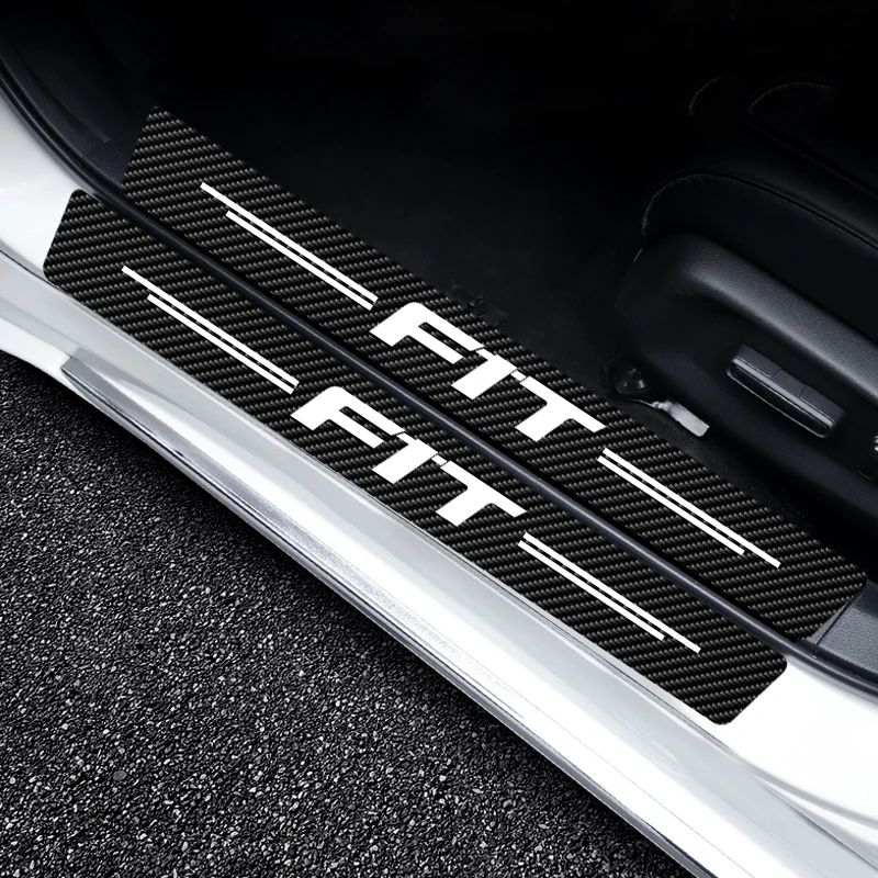 4 шт./компл. Защитная Наклейка на дверь автомобиля наклейка против царапин пороги