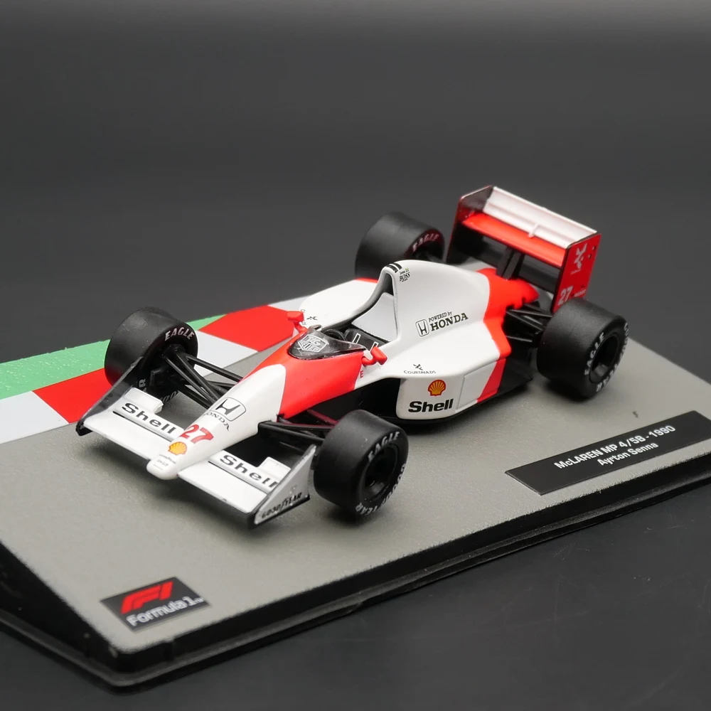 

Ixo 1:43 Honda McLAREN MP4/5B 1990 Ayrton Senna Diecast Car Model Metal Toy Vehicle 27#