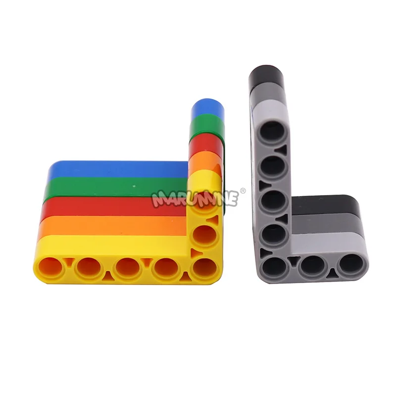 60 шт. подъемник Marumine модифицированный изогнутый толстый L-образный 3x5 Коллекция