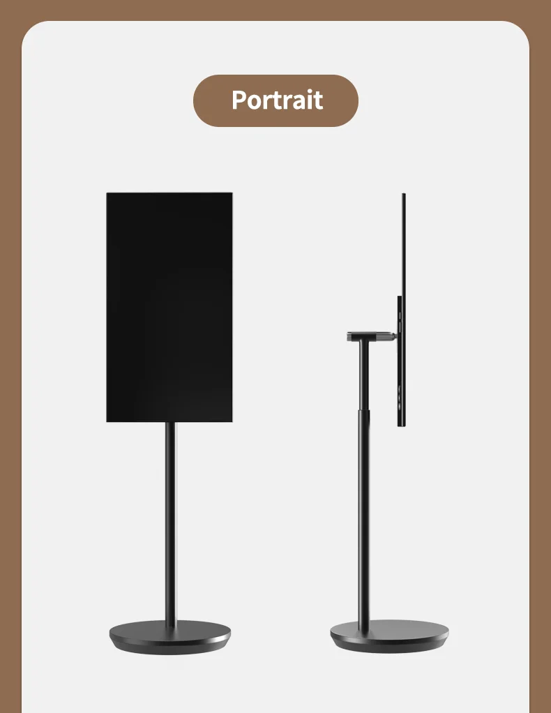 Умный движущийся Телевизор со встроенным аккумулятором 21 5/23 8/27 дюймов