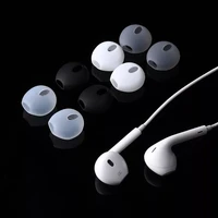 1 pair silicone antislip earphone case protective sleeve shockproof comfortable earbuds tips caps for iphone airpods earpads